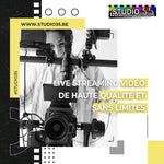 Captation multi caméra et Diffusion live streaming - Nous contacter Pour Devis - 0485 72 48 54 - STUDIO 35