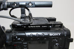 Sony PMW-F5 4K + View Finder Sony DVF-EL100 + plate Arry top plate for F5 F55 Occasion - STUDIO 35