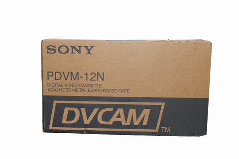 Box 10x Sony DVCAM PDVM-12N - STUDIO 35